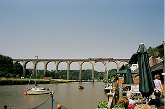 Das Viadukt von Calstock
