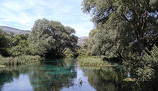 Der Fluss Tirino