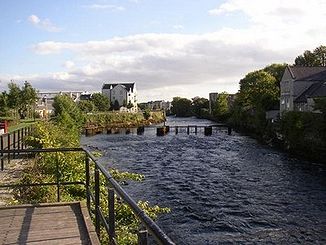 Fluss Corrib in Galway