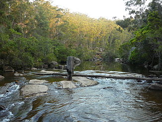 Geroges River bei Freres Crossing in Campbelltown
