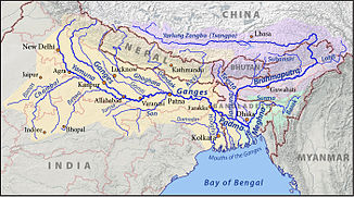 Der Ganges und seine Nebenflüsse