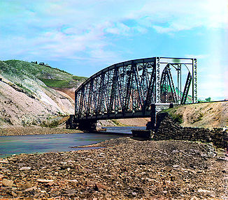 Brücke über den Kataw 1910