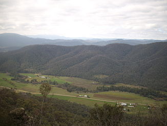 King River vom Power Lookout aus