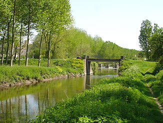 Der Fluss nahe Brézé