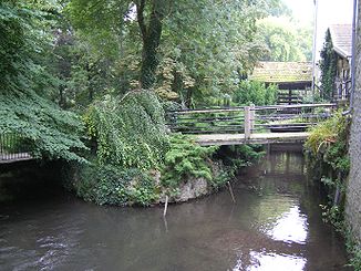 Der Fluss bei Ormoy-la-Rivière