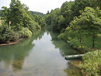 Reka Lahinja bei Primostek
