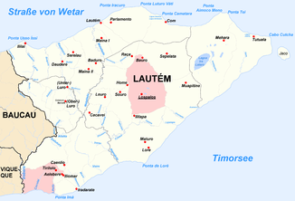 Der Distrikt Lautém und seine Flüsse