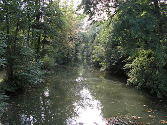 Der Fluss bei Valençay