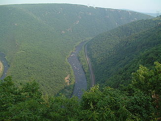 Lehigh River bei Jim Thorpe