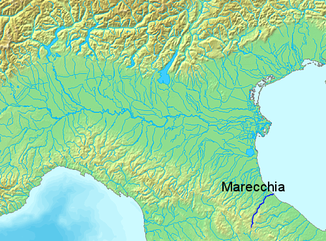 Der Lauf der Marecchia