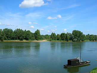 Die Loire bei Bréhémont