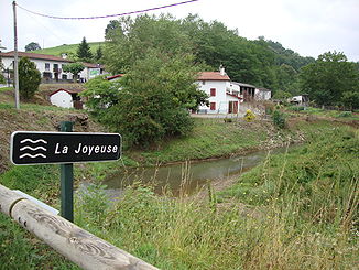 Die Joyeuse im Gemeinde Lantabat, Ortsteil Luisenialdea.