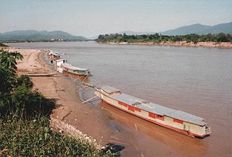 Mekong in der Provinz Chiang Rai (Thailand)