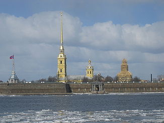 Die Newa in Sankt Petersburg