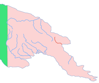 Lage des Markham in Papua-Neuguinea