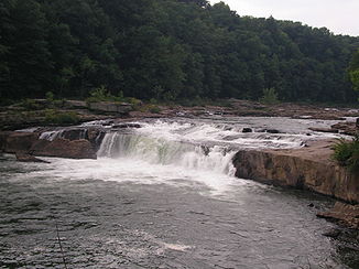 Ohiopyle Falls des Youghiogheny River