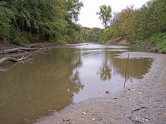 Der One Hundred and Two River in der Nähe von Savannah, Missouri (2006)