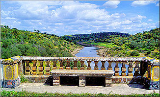 Der Ardila bei Moura in Portugal