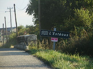 Brücke über den Estéous in Rabastens-de-Bigorre