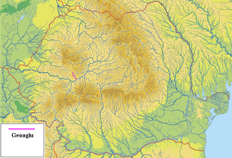 Der Geoagiu in Rumänien