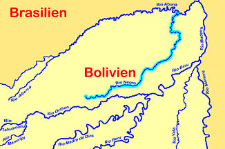 Río Negro Flusssystem