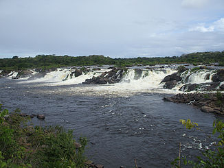 Der Río Caroní bei Ciudad Guayana