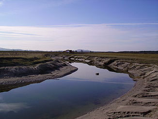 Der Gilpin nahe seiner Mündung in den River Kent