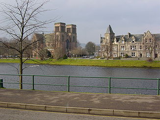 Der River Ness in Inverness, Schottland