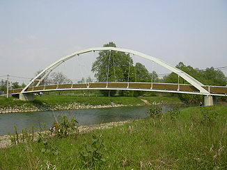 Bečva-Brücke bei Rybáře