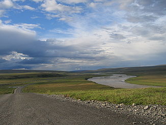 Sagavanirktok River und Dalton Highway