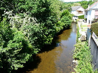 Der Fluss in Laguenne