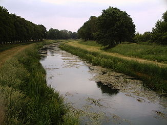 Der Fluss in Elsterwerda