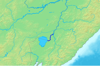 Lage der Sungatscha (dunkelblau)