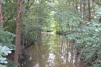 Vetschauer Mühlenfließ in Vetschau