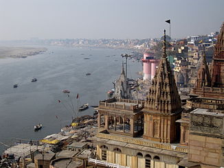 Der Ganges in Varanasi