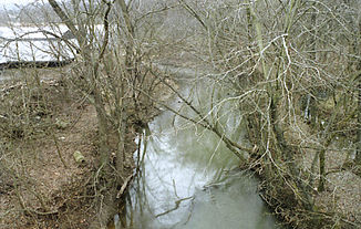 Der West Fork Duck Creek bei Caldwell, Washington County, OH