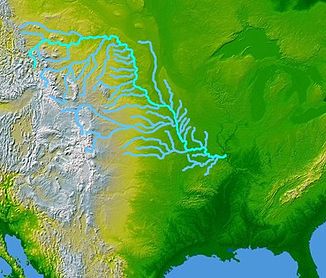 Der Missouri und seine Nebenflüsse