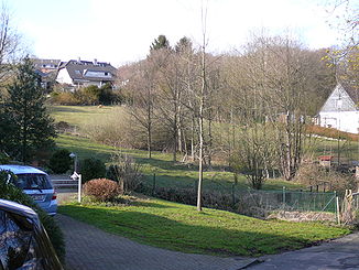 Die Quelle der Eschenbeek nördlich des Wilhelm-Raabe-Weges