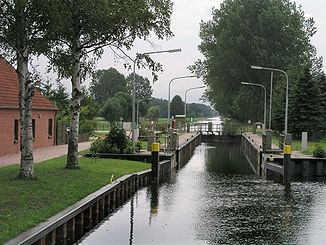 Störkanal, Schleuse in Banzkow