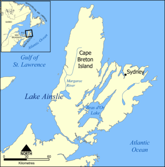 Karte von Lake Ainslie