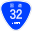 Japanese National Route Sign 0032.svg