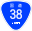Japanese National Route Sign 0038.svg