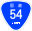 Japanese National Route Sign 0054.svg