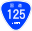 Japanese National Route Sign 0125.svg