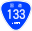 Japanese National Route Sign 0133.svg