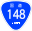 Japanese National Route Sign 0148.svg