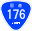 Japanese National Route Sign 0176.svg