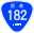 Japanese National Route Sign 0182.svg