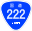 Japanese National Route Sign 0222.svg