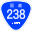 Japanese National Route Sign 0238.svg